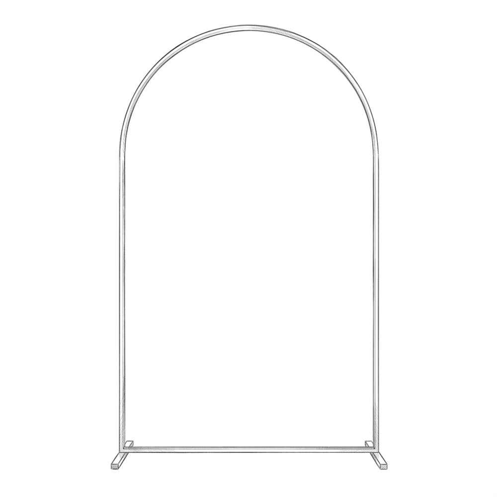 Arch backdrop frame
