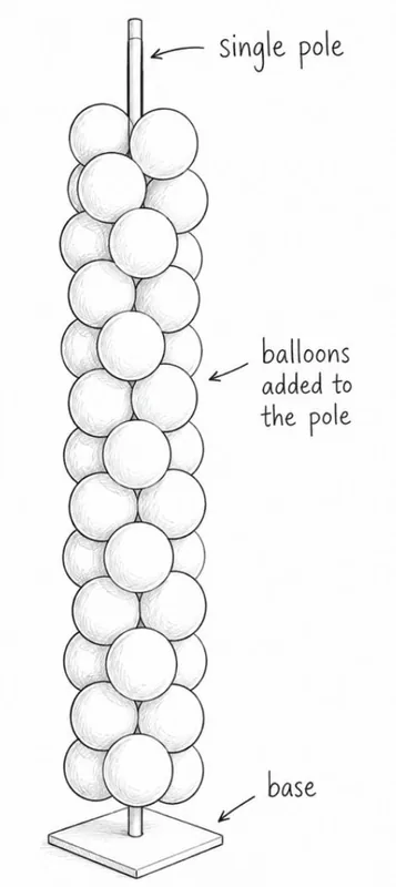 Balloon column